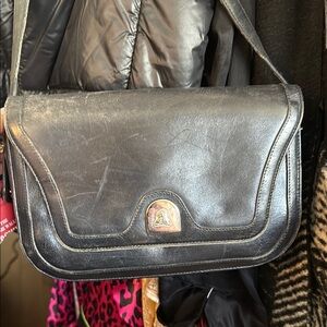 Mark cross Classic Black Leather Men's Bag